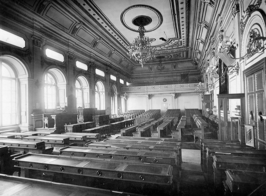 Thunovský palác 1918
